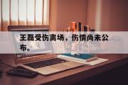 乐鱼体育-王磊受伤离场，伤情尚未公布。